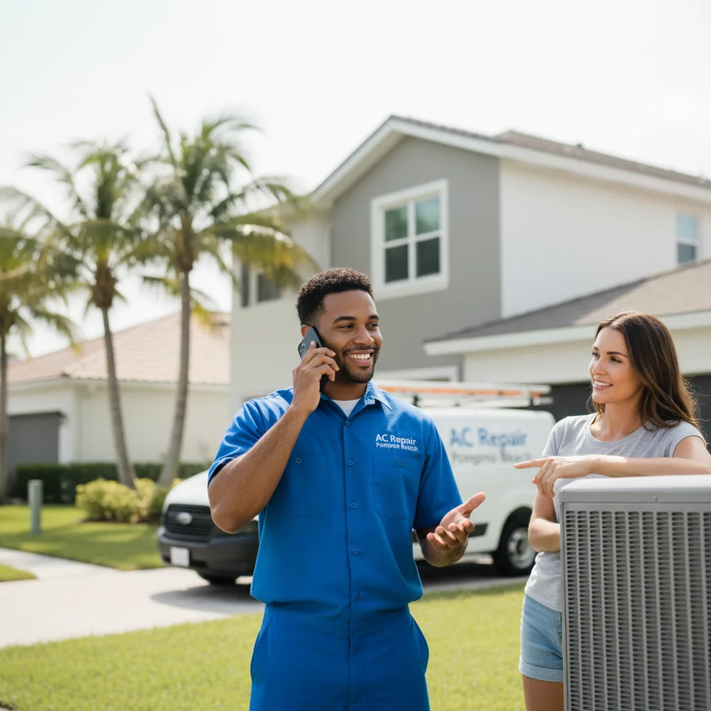 AC Repair Pompano Beach customer support in Villa Ridge